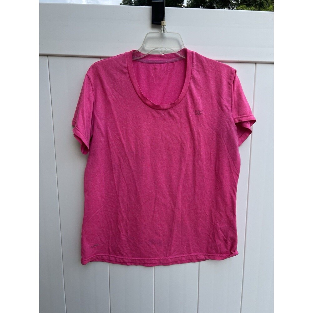 Helly Hansen Training X-Cool Womens Pink Short Sleeve Athletic Sz XL*